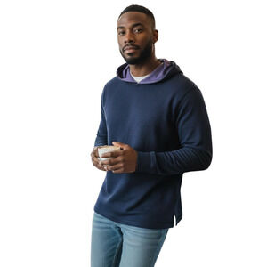 Wilkens Brothers Heritage M Reversible Navy/Lilac Hoodie Pullover Size L